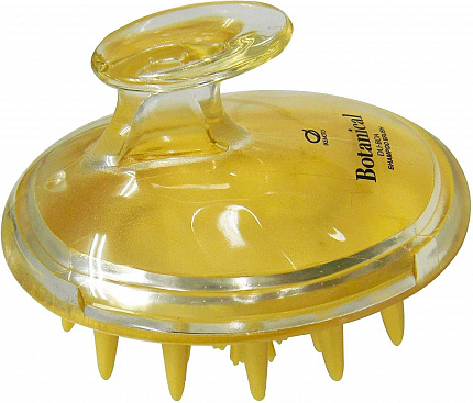 Массажная щётка для мытья волос с маслом льна IKEMOTO Botanical Amani Oil для ухода за поврежденными волосами